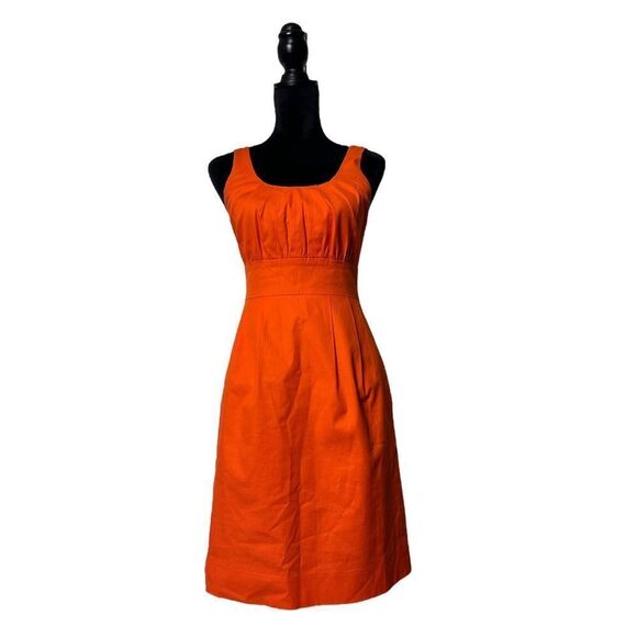 J. Crew Factory Sleeveless Sheath Dress in Coral Size 2 - Picture 4 of 16